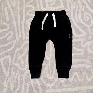 Little Bipsy Black Jogger 18-24m